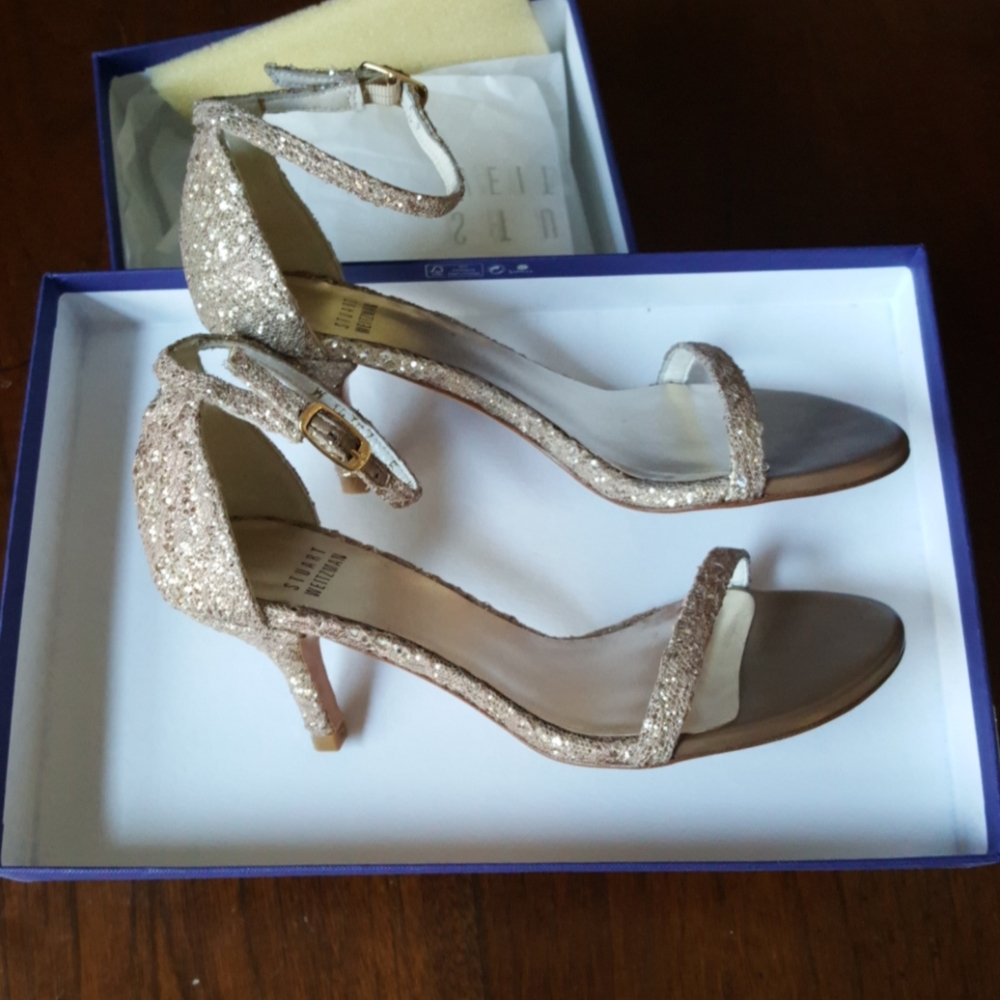 22:07  - Stuart Weitzman Strap Ankle Heels